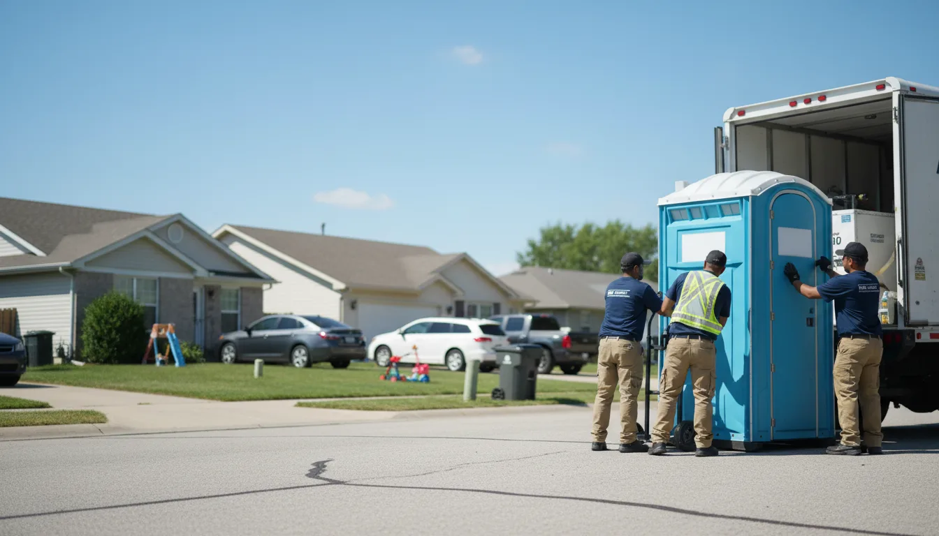 Standard Porta Potty Rentals in Emington, IL near me